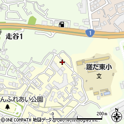 大阪府枚方市翠香園町19-45周辺の地図