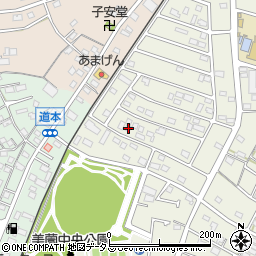 静岡県浜松市浜名区西美薗3203周辺の地図