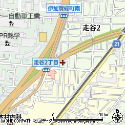 大阪府枚方市走谷2丁目31-1周辺の地図