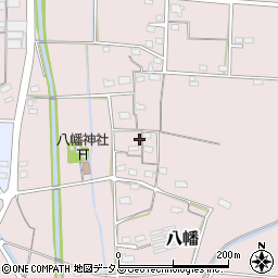 静岡県浜松市浜名区八幡277周辺の地図