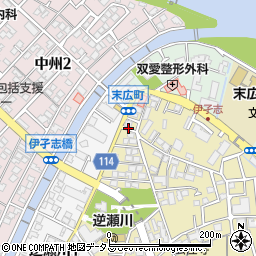 西宮宝塚線周辺の地図
