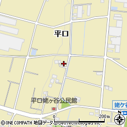 静岡県浜松市浜名区平口5332周辺の地図