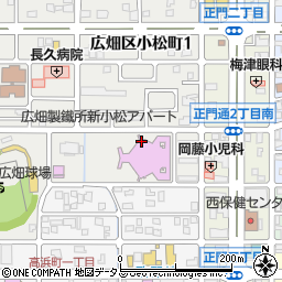 新日本製鐵株式会社　体育館周辺の地図