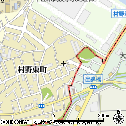 大阪府枚方市村野東町70-3周辺の地図