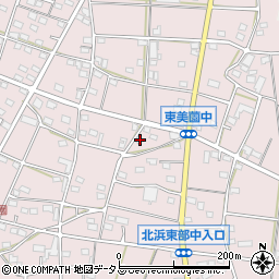 静岡県浜松市浜名区東美薗1259-5周辺の地図