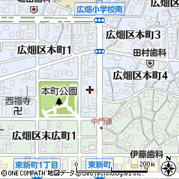 栗田建設株式会社周辺の地図