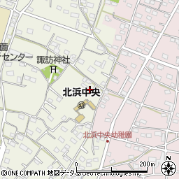 静岡県浜松市浜名区西美薗1733-13周辺の地図