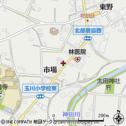 愛知県豊橋市石巻本町市場71周辺の地図