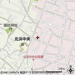 静岡県浜松市浜名区東美薗1214周辺の地図