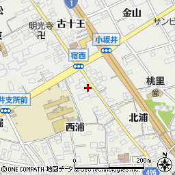 愛知県豊川市宿町光道寺3周辺の地図