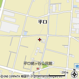 静岡県浜松市浜名区平口5333周辺の地図
