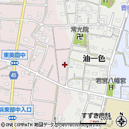 静岡県浜松市浜名区東美薗1323周辺の地図