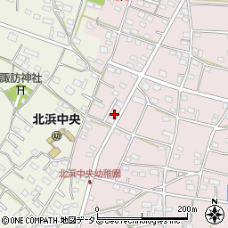 静岡県浜松市浜名区東美薗1209周辺の地図
