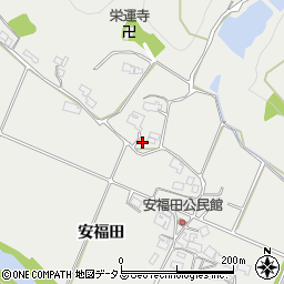 兵庫県三木市志染町安福田520周辺の地図