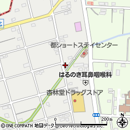 静岡県浜松市中央区根洗町125周辺の地図