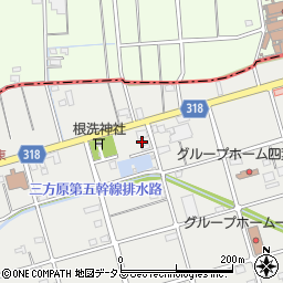 静岡県浜松市中央区根洗町253周辺の地図