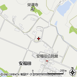 兵庫県三木市志染町安福田525周辺の地図