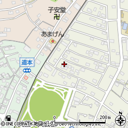 静岡県浜松市浜名区西美薗3188周辺の地図