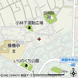 静岡県浜松市浜名区小林655-1周辺の地図