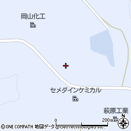 岡山県加賀郡吉備中央町西152周辺の地図