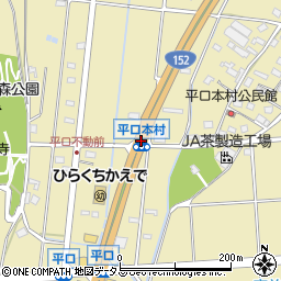 平口本村周辺の地図