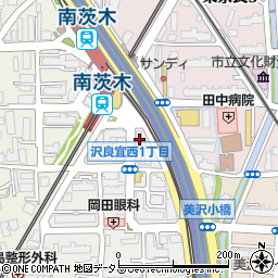 フラワーショップタキイ駅前店周辺の地図