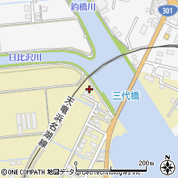 静岡県浜松市浜名区三ヶ日町鵺代93-1周辺の地図