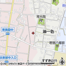 静岡県浜松市浜名区東美薗1324-2周辺の地図