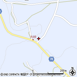 岡山県加賀郡吉備中央町西1416周辺の地図