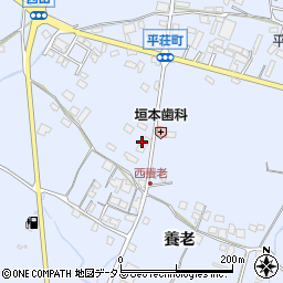兵庫県加古川市平荘町養老143-5周辺の地図