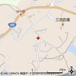 広島県三次市四拾貫町790周辺の地図