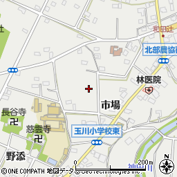 愛知県豊橋市石巻本町市場56周辺の地図