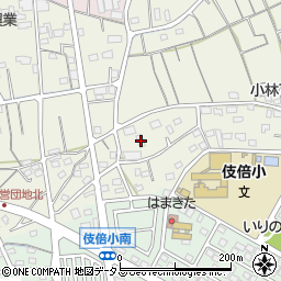 静岡県浜松市浜名区小林451-9周辺の地図