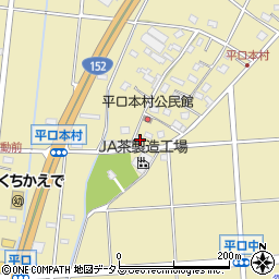 静岡県浜松市浜名区平口691周辺の地図