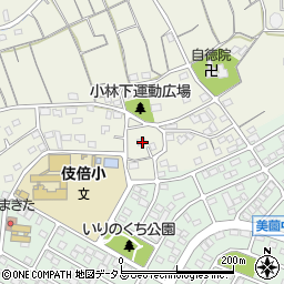 静岡県浜松市浜名区小林650周辺の地図