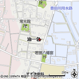 静岡県浜松市浜名区油一色143周辺の地図