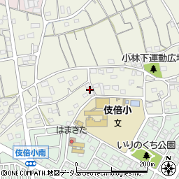 静岡県浜松市浜名区小林504-3周辺の地図