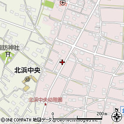 静岡県浜松市浜名区東美薗1209-1周辺の地図