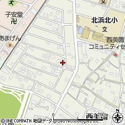 静岡県浜松市浜名区西美薗3274周辺の地図