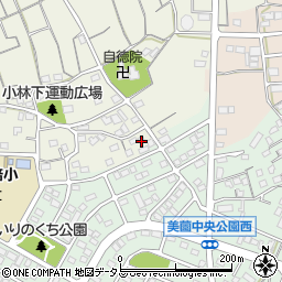 静岡県浜松市浜名区小林662周辺の地図