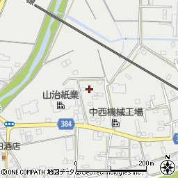 愛知県豊川市伊奈町並松周辺の地図