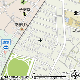 静岡県浜松市浜名区西美薗3234周辺の地図