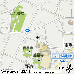 愛知県豊橋市石巻本町野添88周辺の地図