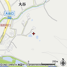 兵庫県三木市志染町大谷580周辺の地図