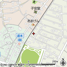 静岡県浜松市浜名区西美薗3207周辺の地図