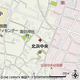 静岡県浜松市浜名区西美薗1732周辺の地図