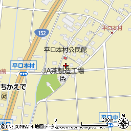 静岡県浜松市浜名区平口688周辺の地図