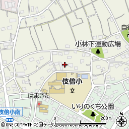静岡県浜松市浜名区小林561周辺の地図