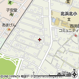 静岡県浜松市浜名区西美薗3277周辺の地図