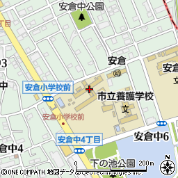 宝塚市立安倉小学校周辺の地図